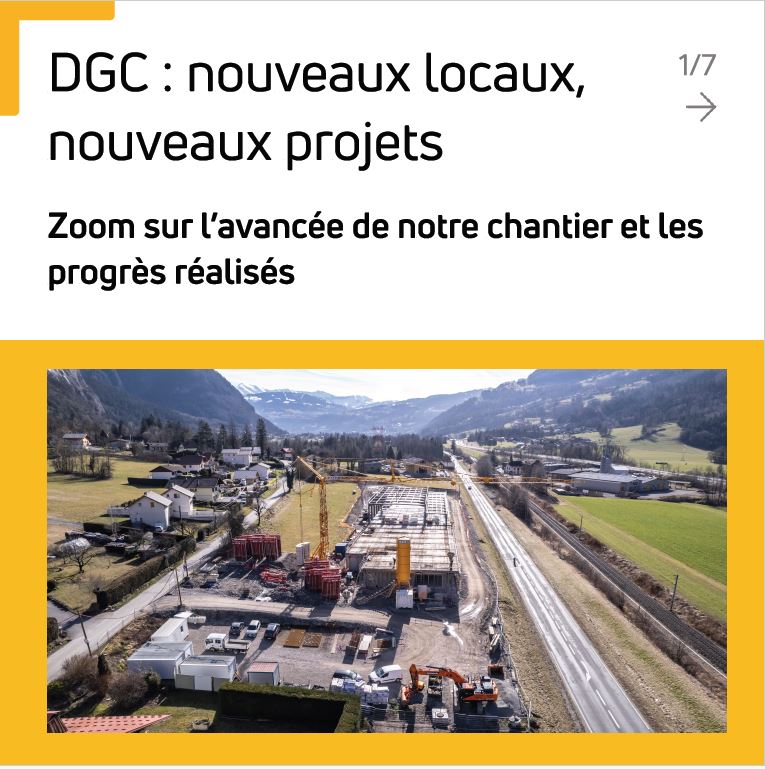 Suivi de chantier DGC Industries