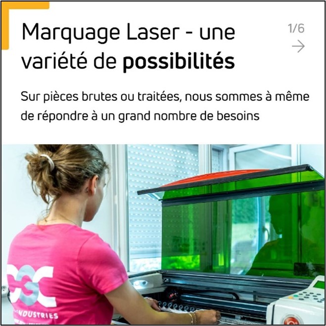 Marquage Laser - DGC Industries
