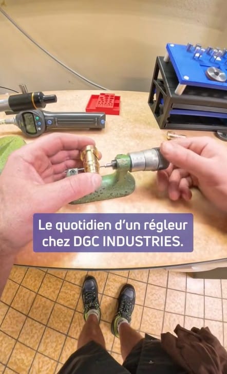 Métier régleur chez DGC Industries